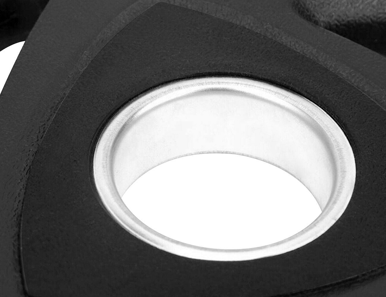 2 x 15kg Rubber Olympic Weight Plates