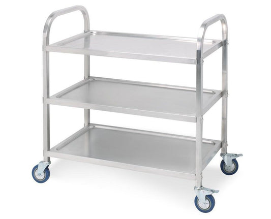 Stainless Steel 3 Tier Trolley