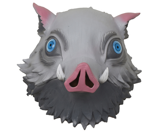 Demon Slayer - hashibira inosuke Full costumes Latex Mask