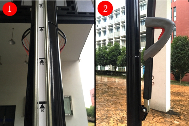 Basketball hoop and stand system