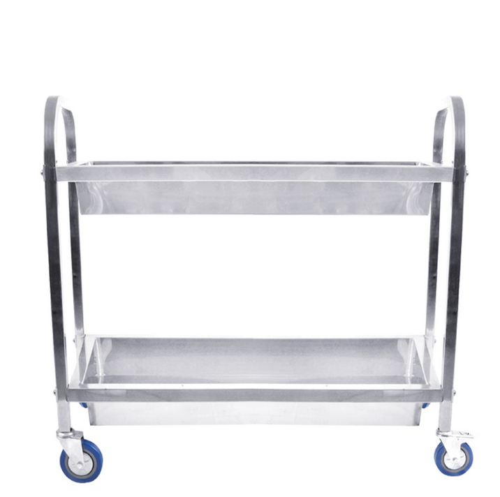 Stainless Steel 2 Tier Trolleys