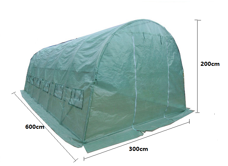600cm*300cm*200cm Tunnel GREENHOUSE