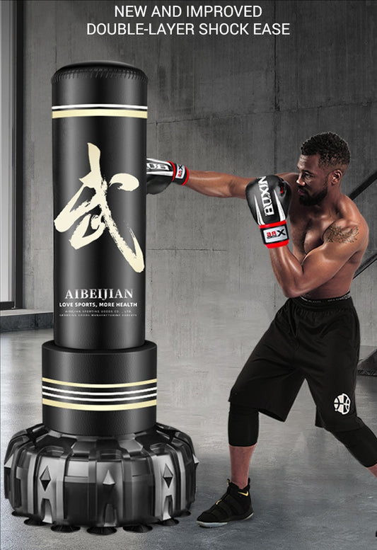Heavy Duty Free Standing Boxing Bag With Base