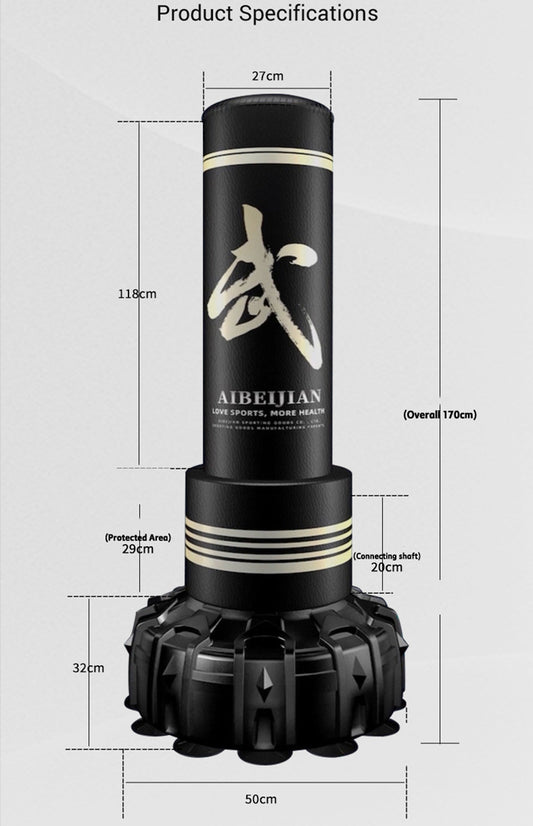 Heavy Duty Free Standing Boxing Bag With Base